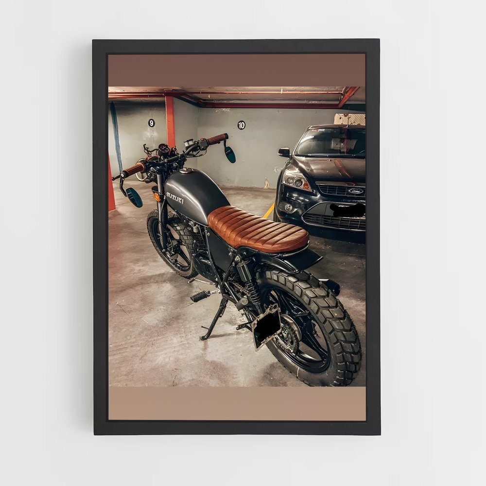 Poster Café Racer Scrambler chic – affiche Ducati (vue 2)